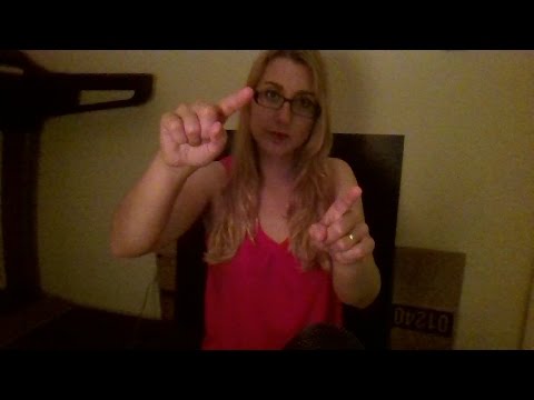 ASMR Air Tracing - Letters & Images, Hand movements, tongue clicking, shh & other random sounds