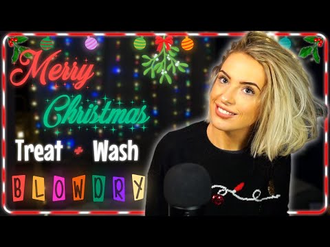 [ASMR] Washing Dirty Hair | Shampooing Dirty Hair - Christmas Edition 🎄🎅🏽✨
