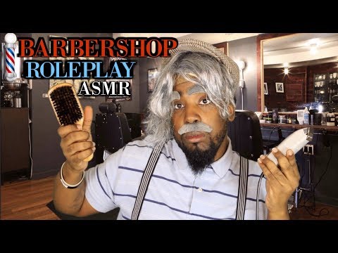 [ASMR] Welcome to Dr. Jay's Barbershop | Relaxing Haircut RP (Scissors, Brushing)