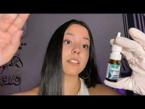 ASMR | Taking Care of You While you’re Sick | Cranial Nerve Examination | Personal Attention