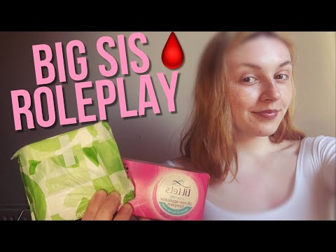 Big sis teaches you all about periods roleplay (all age appropriate!) - ASMR