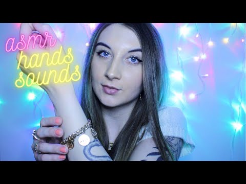 ASMR| HANDS SOUNDS WITH JEWELLERY *SUPER RELAXING*