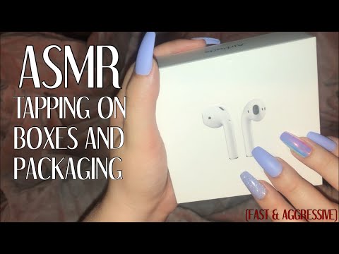 ASMR - Tapping On Boxes and Packaging (FAST & AGGRESSIVE)