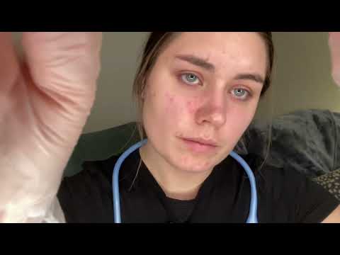 ASMR- Doctor Does A Check Up On You (Soft spoken, typing sounds)