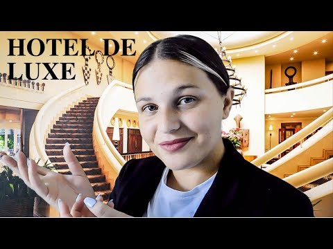 ASMR FRANÇAIS⎪RP Check-in Hotel de Luxe ⭐️ (Whispers + bruit de clavier)