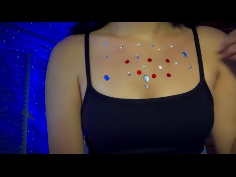 ASMR~JEWEL TAPPING AND SCRATCHING