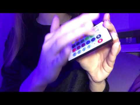 ASMR remote controllers tapping and scratching