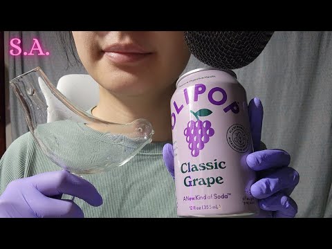 Asmr | More Olipop - Grape Soda  (Less Burping)