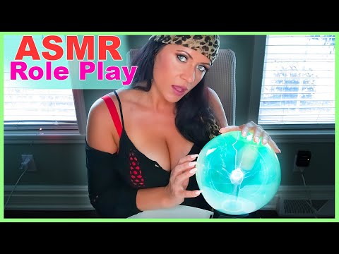 ASMR Fortune Teller Palm Reading Psychic With Positive Energy