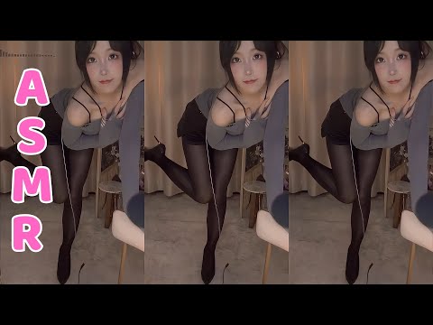 ASMR 2 Hours Relax with Cute Girl ( Blowing, Whisper, Lick & Eat Ear)