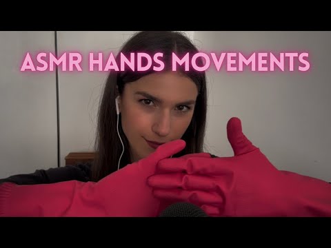 Guanti fucsia & hand movements | ASMR