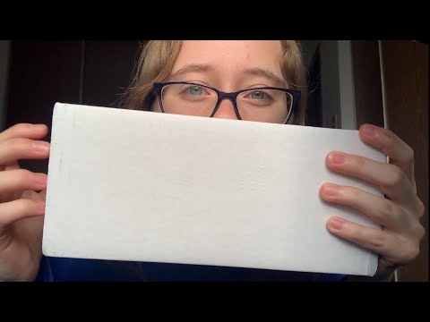 ASMR with a Box 📦 (Includes Repetition, Tape Sounds)