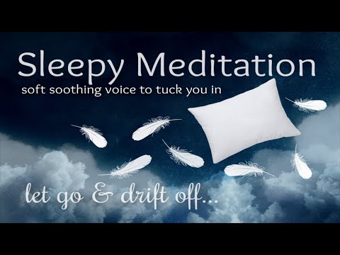 Sleepy Meditation to Fall Asleep Fast /  Soothing Female Voice to Tuck You In / Positive Suggestions