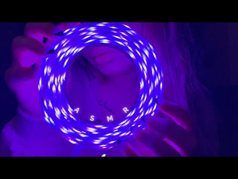 ASMR | TAPPING ON LED LIGHTS (this will help you sleep)