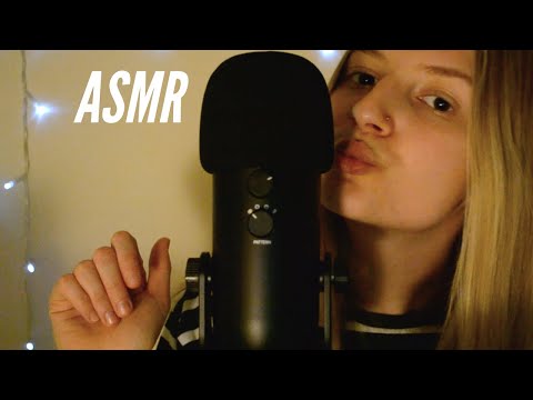 ASMR showering you with kisses 👄 + sleepy hand movements