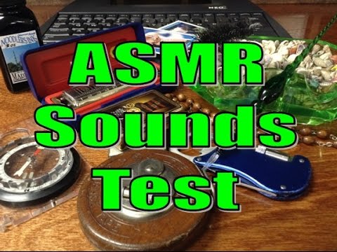ASMR Sounds Test