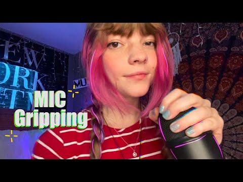 ASMR *Intense* MIC GRIPPING | Mouth Sounds, Hand Sounds, Foam Cover & More