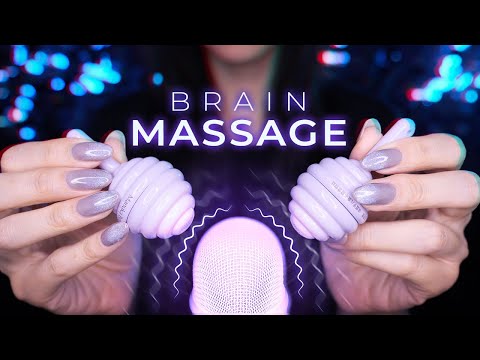 ASMR Hypnotizing Brain Massage to Help You Sleep in 40 Minutes (No Talking)