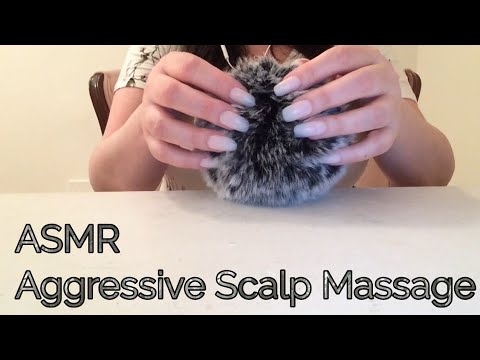 ASMR Aggressive Scalp Massage