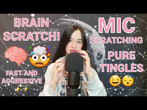 ASMR FAST and AGGRESSIVE BRAIN SCRATCHING 🧠🤯🤤