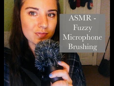 ASMR - Fuzzy Microphone Brushing (w/ Positive Affirmations)