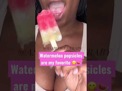 Yummy 🤤🍉😋 Full Content on Patreon! XOXO ASMR SWEET BABY! Love you 😘