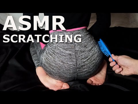 ASMR Scratching and Brushing Legs | Relax Sounds no Talking | 4k