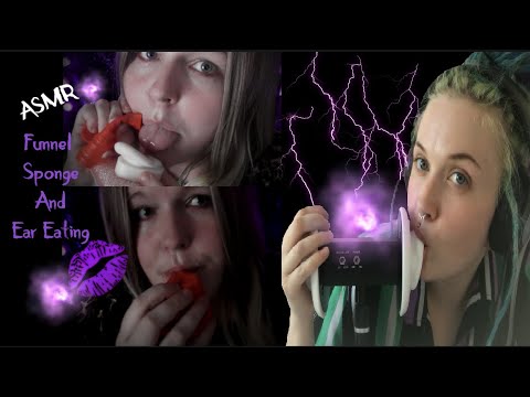 ASMR Ear Eating Styles Variety 👅 Collab With PassionFlower ASMR ✨🤩