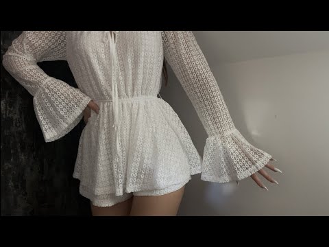 ASMR | SUMMER OUTFIT SCRATCHING ☀️