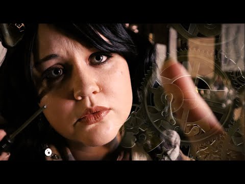 ASMR Steampunk Mechanic Fixes You! 🛠 Soft Spoken Personal Attention, Memory Games, Workshop Ambiance