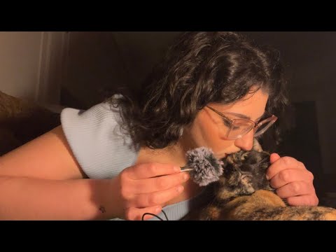 ASMR Chat & Chill featuring a furry special guest | mouth sounds, fabric sounds, rambles
