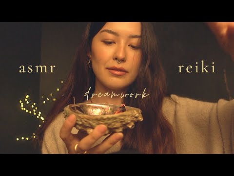 ASMR Reiki, Talk about Dreamwork & Lucid Dreaming, "I am" Affirmations, Hand Movements