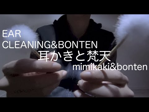 [音フェチ]耳かきと梵天[ASMR]EAR CLEANING&BONTEN/귀 청소&범천 [JAPAN]