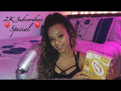 🍨 ASMR 🍨 2K Subs in 82 days 🥳 2K Special Celebration w/ Ice Cream & Fast Trigger Sounds