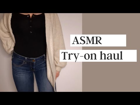 ASMR haul | autumn & winter outfits 🍁❄️