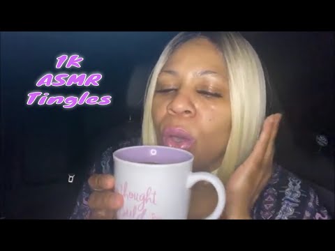 ASMR Sipping Sounds of Coffee & Soft Spoken Words