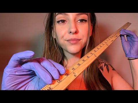 ASMR Measuring You From Head to Toe 🫵🏻