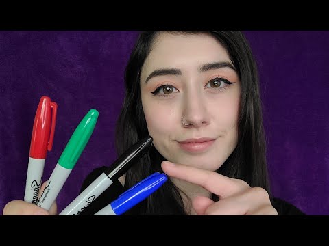ASMR | Guess the Marker Color (Whispered)