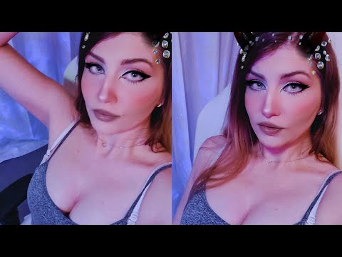 Ear Licking ASMR my love🔥 Stream archive 👅 mouth sounds, breathing, kisses, personal attention ❤️
