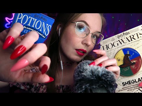 HOGWARTS HOUSES Eyeshadows & other Pretty Tingly Triggers ⚡ Personal Attention ASMR