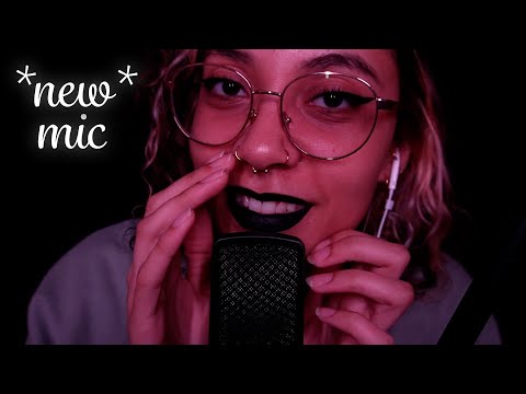 *NEW MIC TEST* Mouth Sounds, Intense Whisper, Scratching & More ~ ASMR