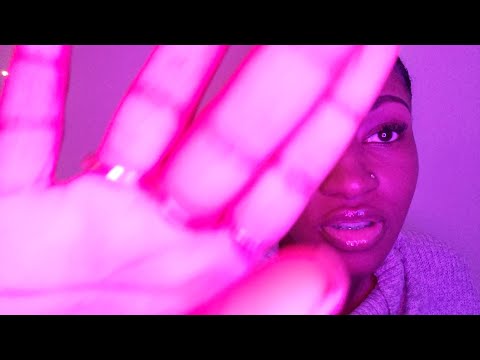 ASMR Positive Affirmations ❤ Fluffy Mic, Hand Movements, Flicking Away Bad Energy