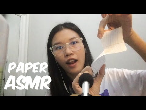 ASMR with “Paper” [ Reverse ]