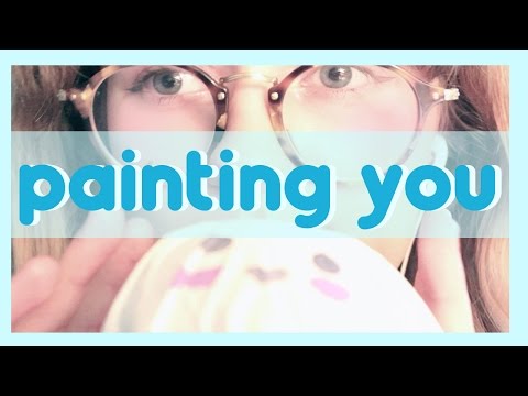 ♡ Painting Your Face! (also...you're a ghost : O )  ♡ - [Whispers] [Brushing] [Soft Encouragement]