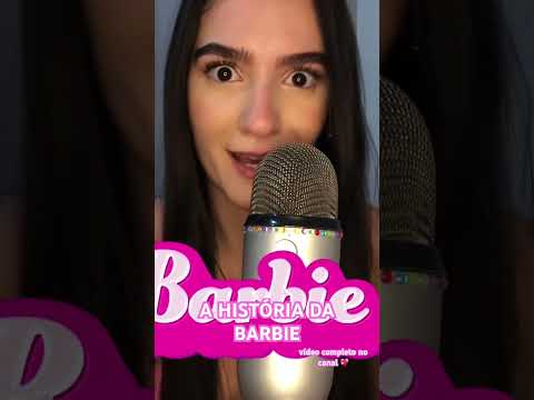 A história da Barbie!! Vídeo completo no canal 👀💖