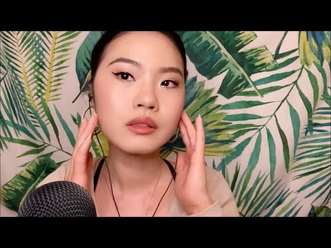ASMR | Tracing My Face, Explaining My Face / Close Up Whispering