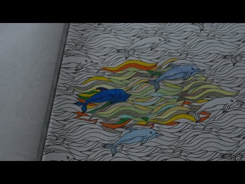 {ASMR} Relaxing Draw With Me w/ Colored Pencils & Markers