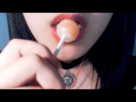 No Talking ASMR Lollipop Candy Eating Sound 롤리팝 사탕 먹기