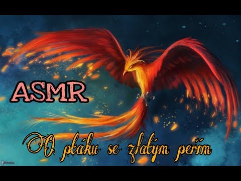 ASMR pohádka O ptáku se zlatým peřím + píseň // ASMR cz fairytale+song