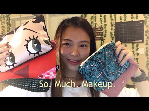 ASMR unboxing FIVE Ipsy bags (lots of makeup sounds)